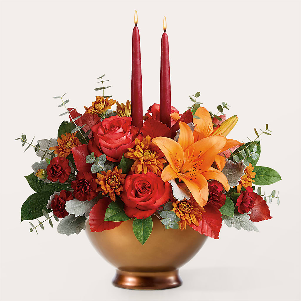 Fruits of Fall Centerpiece – Royal Flowers 4u, Tucson AZ