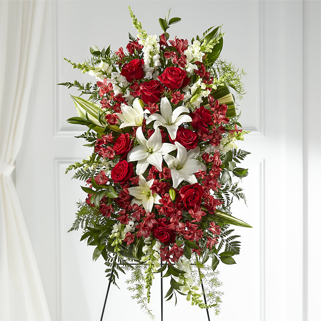 Everlasting Memory Standing Spray – Royal Flowers 4u, Tucson AZ