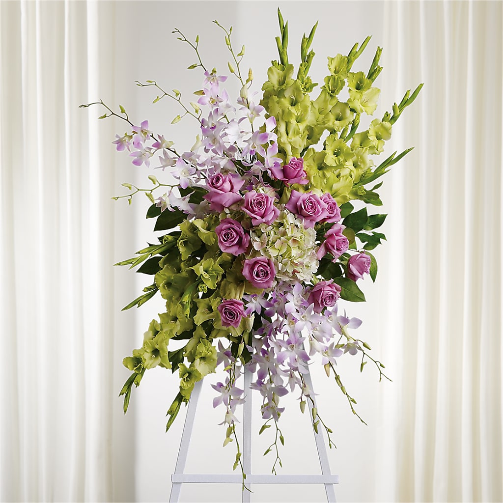 Lasting Legacy Standing Spray – Royal Flowers 4u, Tucson AZ