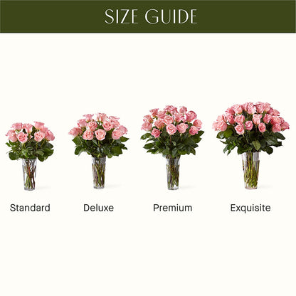 Long Stem Pink Rose Bouquet –  Royal Flowers 4u, Tucson AZ