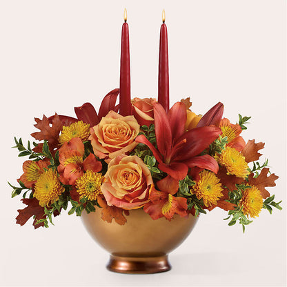 Harvest Table Centerpiece –  Royal Flowers 4u, Tucson AZ